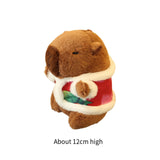 Maxbell Capybara Keychain Plush Toy Soft Bag Pendant for Children Kids Girls Boys