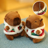 Maxbell Capybara Keychain Plush Toy Soft Bag Pendant for Children Kids Girls Boys