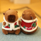 Maxbell Capybara Keychain Plush Toy Soft Bag Pendant for Children Kids Girls Boys