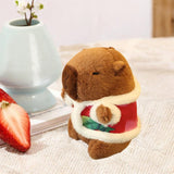 Maxbell Capybara Keychain Plush Toy Soft Bag Pendant for Children Kids Girls Boys