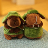 Maxbell Capybara Keychain Plush Toy Soft Bag Pendant for Children Kids Girls Boys