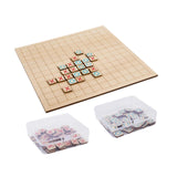 Maxbell Wooden Tic TAC Toe Game for Kids Educational Toys Desk Toys for Family Night