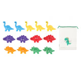 Maxbell Counting Sorting Toy Pairing Dinosaur Fine Motor Toy for Construction Skills Alphabet