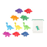 Maxbell Counting Sorting Toy Pairing Dinosaur Fine Motor Toy for Construction Skills number