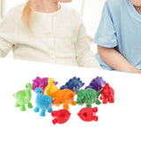 Maxbell Counting Sorting Toy Pairing Dinosaur Fine Motor Toy for Construction Skills number