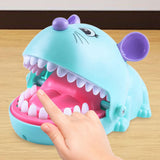 Maxbell Maxbell Biting Finger Mice Toy Funny Tricky Bite Finger Toy for Props Ages 4 and up Blue