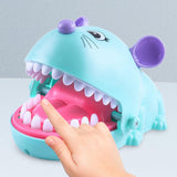 Maxbell Maxbell Biting Finger Mice Toy Funny Tricky Bite Finger Toy for Props Ages 4 and up Blue