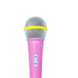 Maxbell Kids Microphone Toy Costume Prop Fake Microphone for Home Halloween Carnival Pink