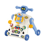 Maxbell Baby Walkers for Boys Girls Early Learning Push Toy Gift Learning Walking Toy blue