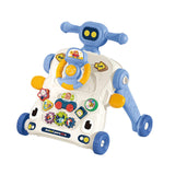 Maxbell Baby Walkers for Boys Girls Early Learning Push Toy Gift Learning Walking Toy blue