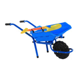 Maxbell 2 Wheel Wheelbarrow Toy Beach Accessories Birthday Gift Kids Gardening Tool