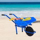 Maxbell 2 Wheel Wheelbarrow Toy Beach Accessories Birthday Gift Kids Gardening Tool