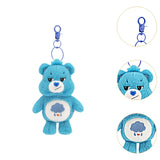 Maxbell Maxbell Bear Plush Keychain Toy Kids Adults Gifts Cartoon Photo Props Bag Decoration blue