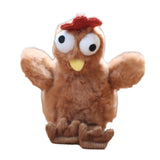 Maxbell Maxbell Chicken Plush Keychain Toy Hens Keychain for Keys Car Bag Hanging Girls Boys Brown