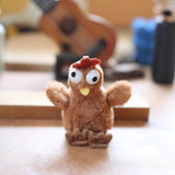 Maxbell Maxbell Chicken Plush Keychain Toy Hens Keychain for Keys Car Bag Hanging Girls Boys Brown