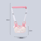 Maxbell Baby Walking Harness Infant Walking Harness Assistant Belt for Infant Toddlers pink