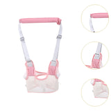 Maxbell Baby Walking Harness Infant Walking Harness Assistant Belt for Infant Toddlers pink