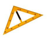 Maxbell Math Geometry Ruler Big Size Large Digital for Drafting Engineering Teachers 45 Triangle