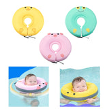 Maxbell Baby Pool Float Non Inflatable Baby Float Swim Training for Infants Kids Yellow