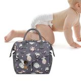 Maxbell Diaper Bag Tote Newborn Bag Multifunctional Large for Mom Dad animal