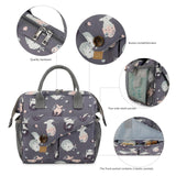 Maxbell Diaper Bag Tote Newborn Bag Multifunctional Large for Mom Dad animal