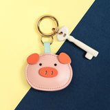 Maxbell Maxbell Cartoon Keychain Novelty Animal Head Design for Purse Handbag New Year Gifts