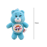 Maxbell Bear Plush Keychain Toy Charm Cartoon Backpack Bag Pendant Key Chain Pendant Blue