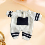 Maxbell Fashion Dolls Jumpsuit Sweater Stylish Costume for 38cm Dolls New Year Gifts