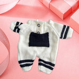 Maxbell Fashion Dolls Jumpsuit Sweater Stylish Costume for 38cm Dolls New Year Gifts