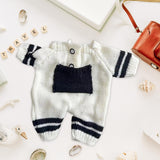 Maxbell Fashion Dolls Jumpsuit Sweater Stylish Costume for 38cm Dolls New Year Gifts