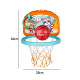 Maxbell Interactive Indoor Mini Basketball Hoop Toy Kids Sport Toy for Children Gift Orange