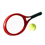 Maxbell 1:12 Miniature Ball and Rackets Landscape for Dollhouse Desktop Fairy Garden Red