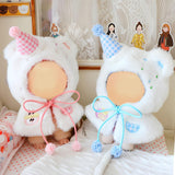 Maxbell Plush Doll Clothes for 17cm Doll DIY Doll Toy Soft Photo Props Doll Outifits pink