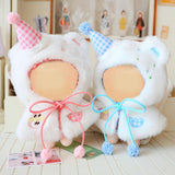 Maxbell Plush Doll Clothes for 17cm Doll DIY Doll Toy Soft Photo Props Doll Outifits pink