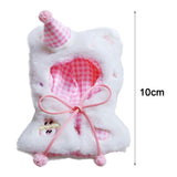 Maxbell Plush Doll Clothes for 17cm Doll DIY Doll Toy Soft Photo Props Doll Outifits pink