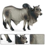 Maxbell 2Pcs Wildlife Animals Figurines for Birthday Gift Cake Topper Party Supplies