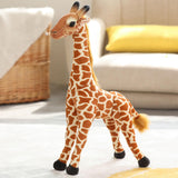 Maxbell Giraffe Plush Toys Realistic Interactive Toy Soft Toy for Kids Children Boys 30cm