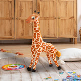 Maxbell Giraffe Plush Toys Realistic Interactive Toy Soft Toy for Kids Children Boys 60cm