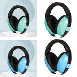 Maxbell Baby Ear Protection Headphone Adjustable Sleep Earmuff for Infant Baby Sleep lake blue