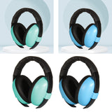 Maxbell Baby Ear Protection Headphone Adjustable Sleep Earmuff for Infant Baby Sleep lake blue