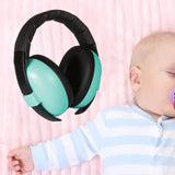 Maxbell Baby Ear Protection Headphone Adjustable Sleep Earmuff for Infant Baby Sleep lake blue