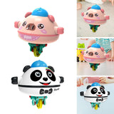 Maxbell Balance Robot Walking Wire Animal Toy Cute Balanced Animal Toy for Gift Kids Pink Piggy