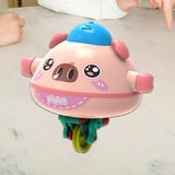 Maxbell Balance Robot Walking Wire Animal Toy Cute Balanced Animal Toy for Gift Kids Pink Piggy