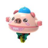 Maxbell Balance Robot Walking Wire Animal Toy Cute Balanced Animal Toy for Gift Kids Pink Piggy