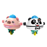 Maxbell Balance Robot Walking Wire Animal Toy Cute Balanced Animal Toy for Gift Kids Pink Piggy