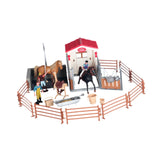 Maxbell Horse and Horseman Playset Equestrian Toys for Boys Girls 3 4 5 6 7 Year Old