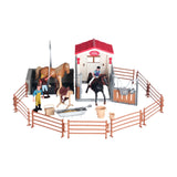 Maxbell Horse and Horseman Playset Equestrian Toys for Boys Girls 3 4 5 6 7 Year Old