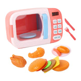 Maxbell Kids Pretend Toys Educational Kitchen Toy for Educational Gift Children Kids 13Pcs Pink