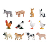 Maxbell 12Pcs Farm Animal Figures Miniatures Animal Toy Figurines Set for Boys Girls