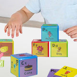 Maxbell 4Pcs Playing Game Dice Colorful for Entertainment Math Activities Dice Games